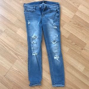 Hollister Low rise distressed Jeans